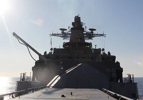 Беспилотники помогли фрегату 'Маршал Шапошников' поразить береговые цели