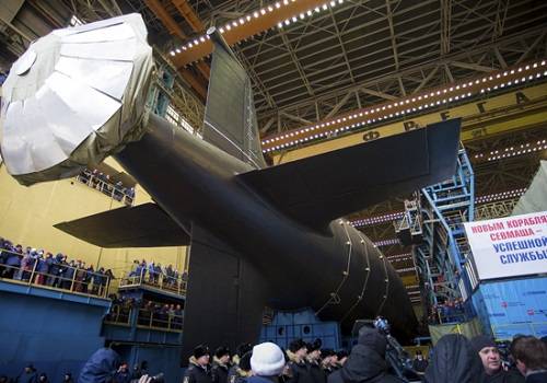 Спуск на воду атомного подводного крейсера 'Красноярск' состоится 30 июля