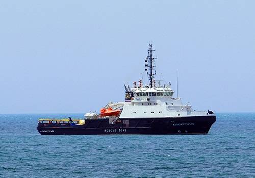 СБС 'Капитан Гурьев' впервые переходит из Новороссийска в Оманский залив