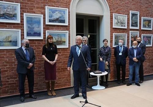 В ЦВММ открылась выставка 'Санкт-Петербург – морские ворота России'