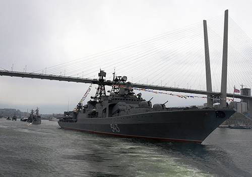 Боевые корабли и суда ТОФ присоединятся к форуму 'Армия' во Владивостоке