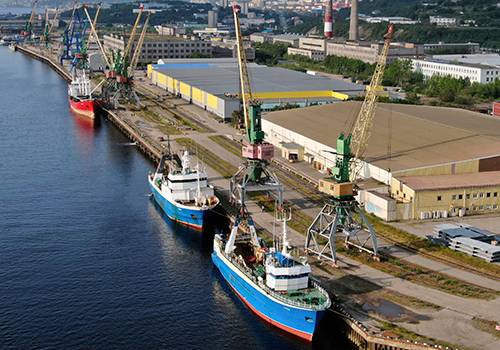 В Мурманском морском рыбном порту появились первые площадки для рефконтейнеров