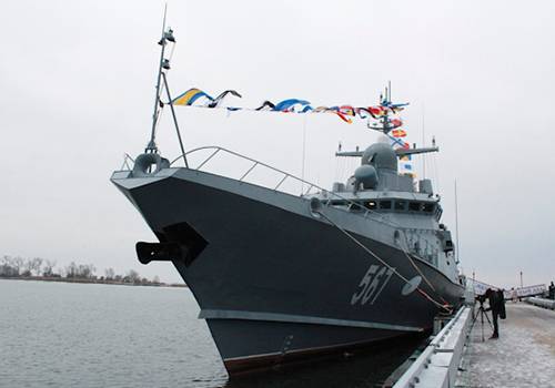 Головной МРК 'Каракурт' вошёл в состав Балтийского флота