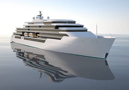 На верфи MV Werften начали постройку круизной яхты ледового класса Crystal Endeavor