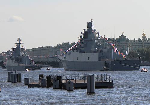 На Главном военно-морском параде дебютируют два корабля от Северной верфи