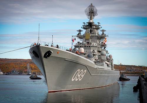Атомный крейсер 'Пётр Великий' пройдёт обслуживание на 'Звёздочке'