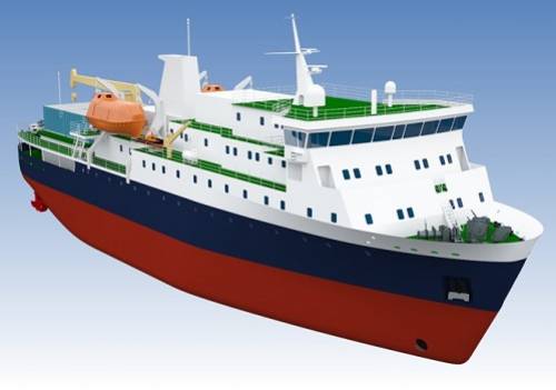 Грузопассажирское судно для Сахалина заложат в марте 2019 года
