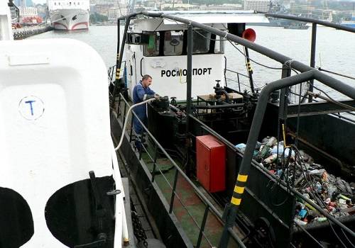 'Росморпорт' проводит конкурс на постройку судна-нефтемусоросборщика