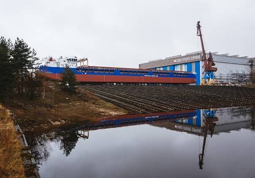 На заводе 'Красное Сормово' спустят на воду сухогруз 'Пола Агата'
