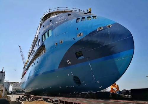 В Китае спустили на воду экспедиционное судно Ocean Victory