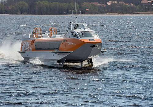 На форуме в Петербурге покажут скоростное речное судно нового поколения