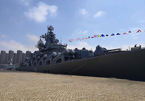 Российские корабли прибыли в Китай для участия в двустороннем военно-морском учении