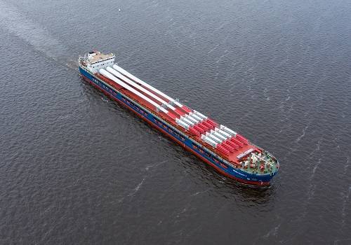 Волжское пароходство развивает перевозку негабаритного оборудования и проектных грузов