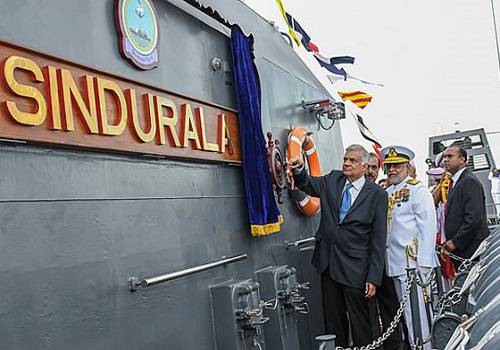 Индия поставила ВМС Шри-Ланки второй патрульный корабль