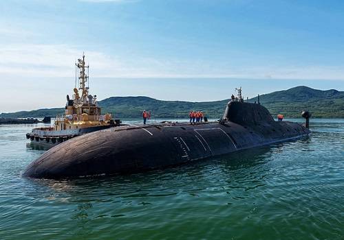 По щучьему веленью: АПЛ 'Кузбасс' вернулась после длительного выполнения задач в море