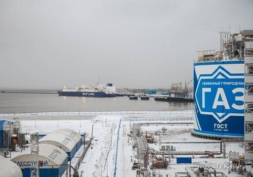 Завод 'Ямал СПГ' отгрузил 50-миллионную тонну продукции