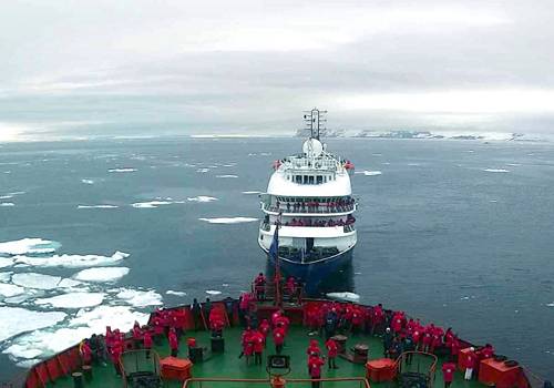 Завершен первый в 2018 году круиз на Северный полюс