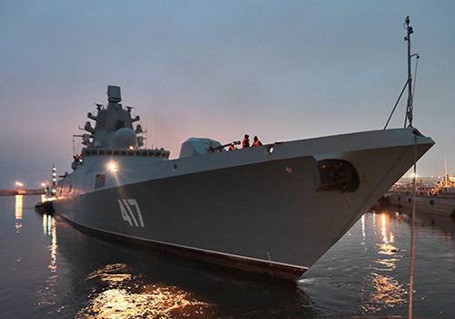 Подписан приемный акт госиспытаний фрегата 'Адмирал флота Советского Союза Горшков'