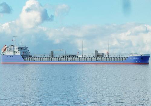 В Астрахани заложили два танкера-химовоза