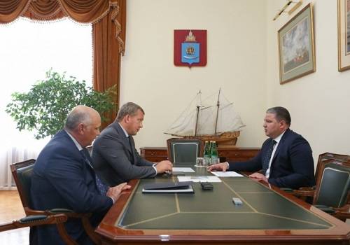 Астраханские судостроители озвучили губернатору региона свои планы