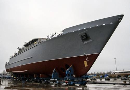 Корабль ПМО 'Яков Баляев' спустят на воду 29 января