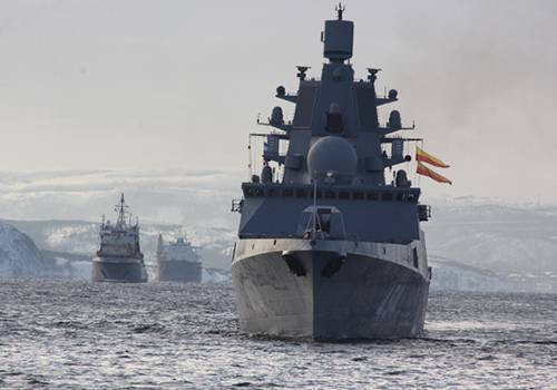 С начала похода фрегат 'Адмирал Горшков' прошёл более 30 тыс. морских миль