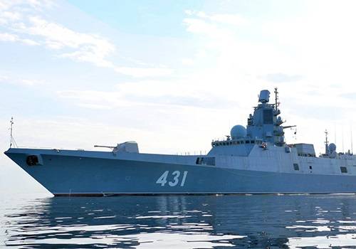 'Адмирал флота Касатонов' вошел в Средиземное море