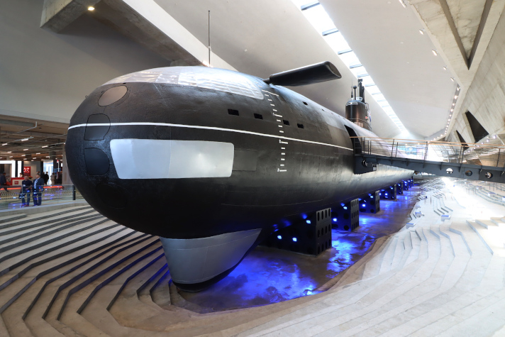 Завершен второй этап музеефикации подводной лодки К-3 'Ленинский комсомол'