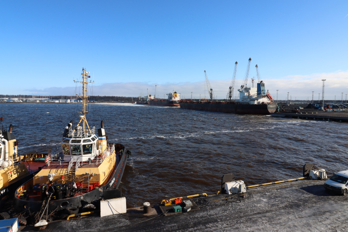 По итогам первого квартала грузооборот морских портов России увеличился на 10%