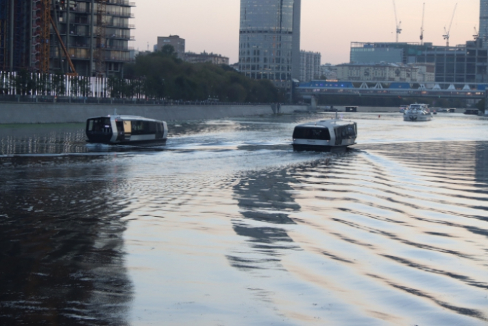 Число рейсов московских электросудов выросло на 40%