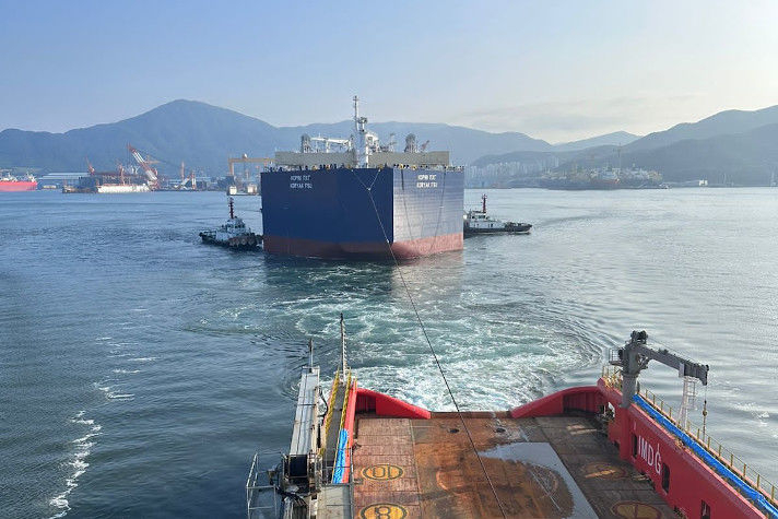 На площадке строительства регазификационного комплекса СПГ на Камчатке сосредоточены необходимые ресурсы