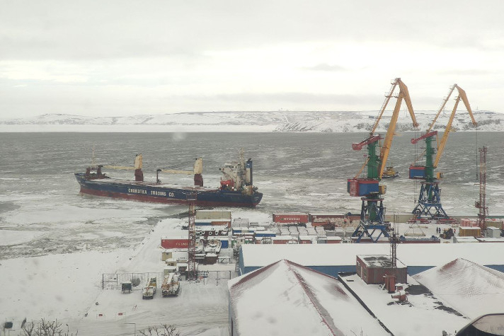 Для размещения перегрузочного комплекса СПГ расширены границы морского порта Анадырь