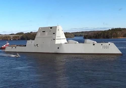 ВМС США получит отремонтированный эсминец Zumwalt в январе 2019 года