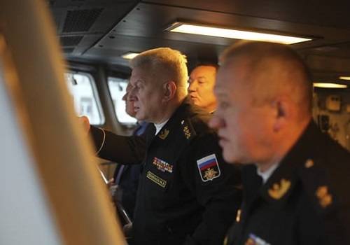 Николай Евменов прибыл на Тихоокеанский флот с целью контрольной проверки