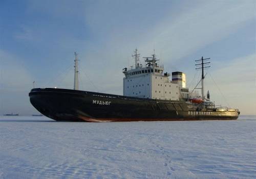 Канонерский СРЗ выполнил доковый ремонт ледокола 'Мудьюг'