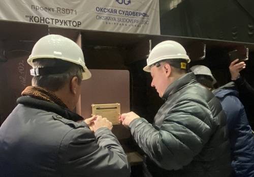 Навашинские корабелы заложили киль сухогруза проекта RSD71 'Конструктор Егоров'