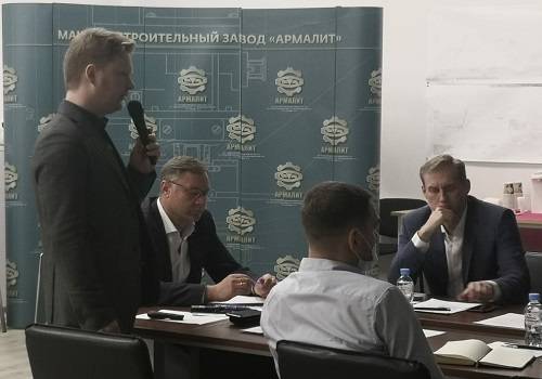 НТО Крылова провело заседание участников секции 'Судовая арматура' на территории АО 'Армалит'