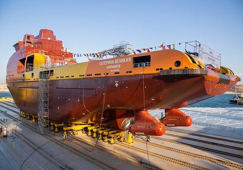 ССК 'Звезда' спустил  многофункциональное судно снабжения 'Катерина Великая'