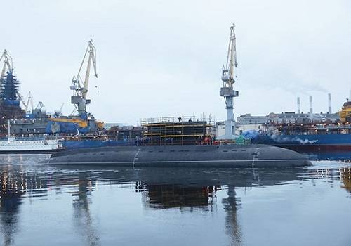 ДЭПЛ 'Магадан' находится на этапе завершения швартовных испытаний корабля