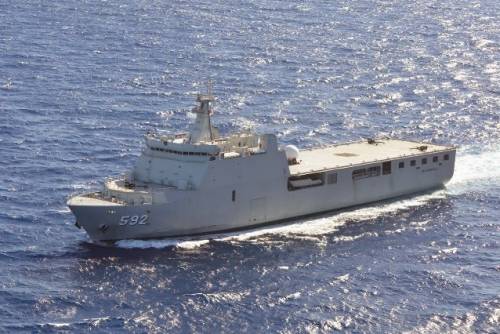 В Индонезии построили шестой десантный корабль-док