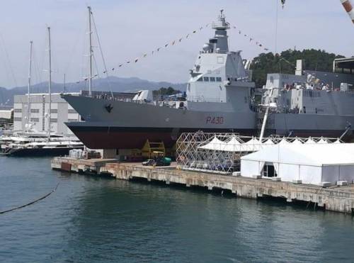 Первый патрульный корабль ближней морской зоны для ВМС Италии спустят на воду 15 июня
