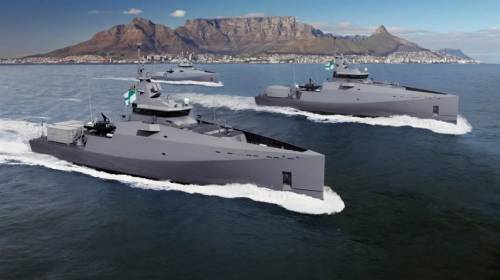 В Южной Африке заложили киль многоцелевого прибрежного патрульного корабля