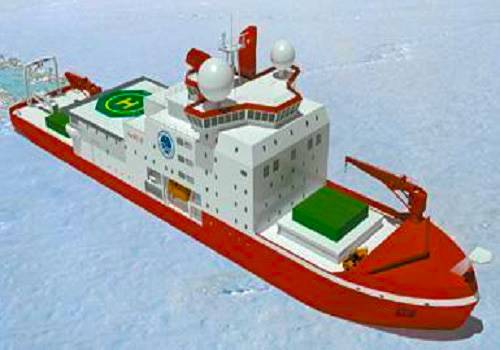 'Снежный дракон 2' станет первым ледоколом китайской постройки