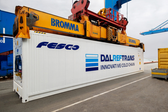 Группа Fesco доставила первую партию замороженных продуктов питания из Новороссийска в Оман