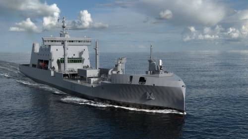 В Южной Корее началась постройка крупнейшего судна для ВМС Новой Зеландии