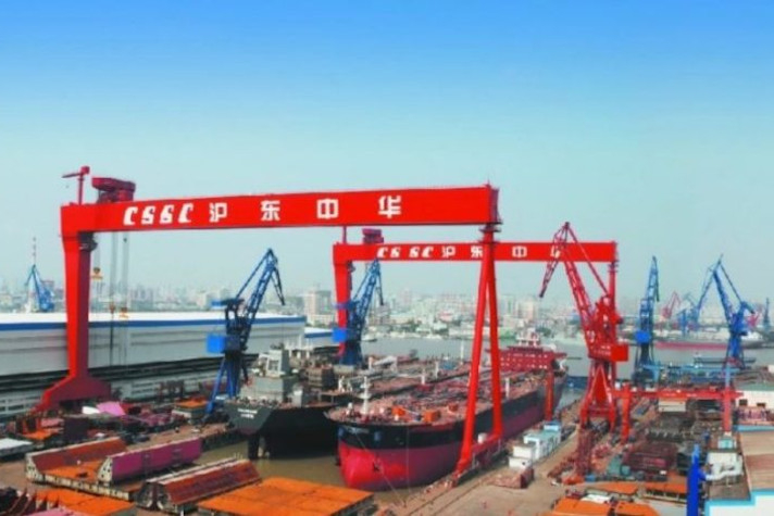 Китайская верфь Hudong-Zhonghua ввела в строй новую площадку для постройки газовозов СПГ