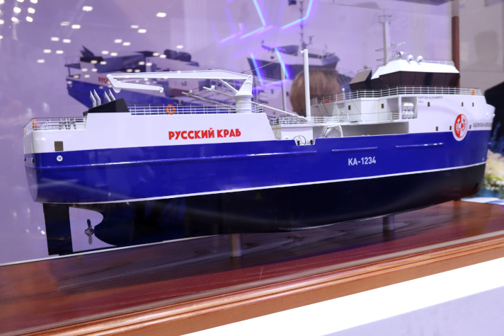 Группа 'Русский краб' планирует дополнительно построить до 10 судов-краболовов