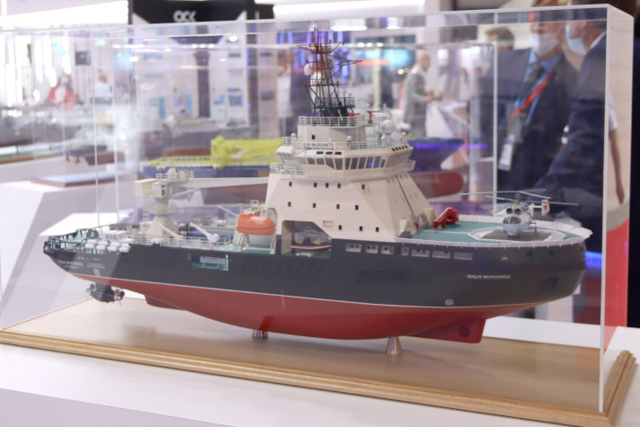 Адмиралтейские верфи представят на МВМС-2023 модели судна-спасателя и ледокола