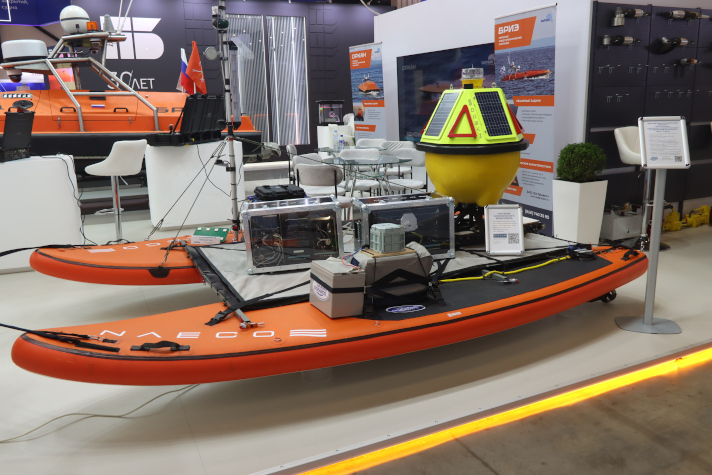 Разработчик морской робототехники 'Океанос' представил надводный комплекс 'Лоцман'