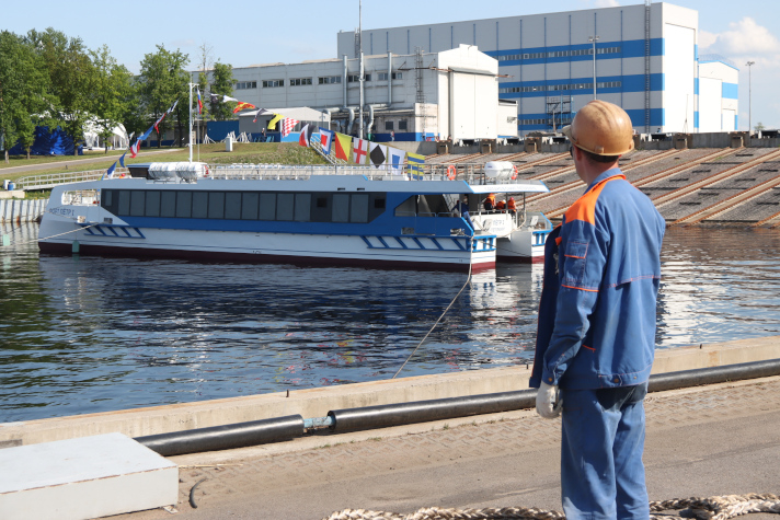 На Средне-Невском судостроительном заводе заложат четыре пассажирских катамарана